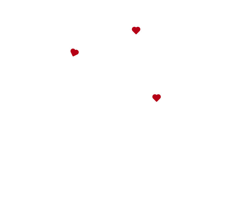 Zeichnung eines Kartons, in dem viele Alltagsgegenstände enthalten sind